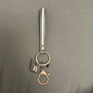 Kuromi Keychain + Keyring